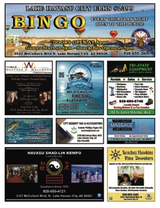 Lake Havasu Elks Lodge Bingo Program 2021-B