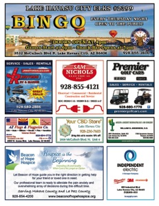 Lake Havasu Elks Lodge Bingo Program 2022-C