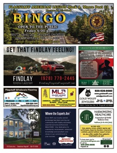Flagstaff AL Bingo Program Friday 2023