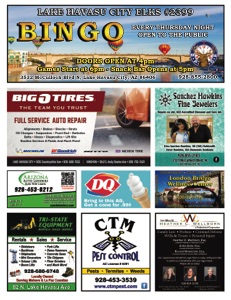 Lake Havasu Elks Lodge Bingo Program 2023-B