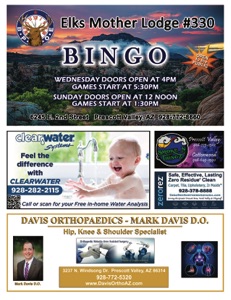 Prescott Valley Elks Bingo Program 2023-A